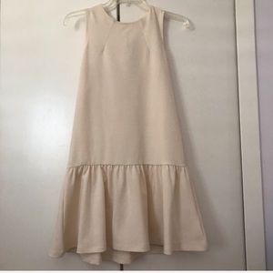 H&M Sleeveless Dress in Nude/Cream